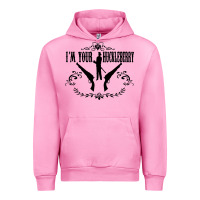 Fuchsia Pink i'm your huckleberry Urban Hoodie - artisFamous
