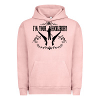 Pigment Salmon i'm your huckleberry Urban Hoodie - artisFamous
