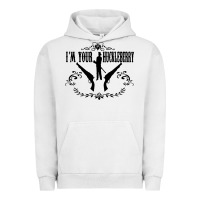 Pigment Lunar Rock i'm your huckleberry Urban Hoodie - artisFamous