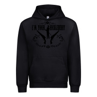 Black i'm your huckleberry Urban Hoodie - artisFamous