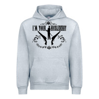 Heather Grey i'm your huckleberry Urban Hoodie - artisFamous
