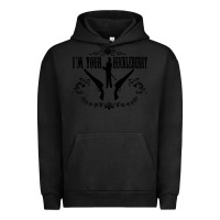 Pigment Black i'm your huckleberry Urban Hoodie - artisFamous
