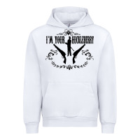 White i'm your huckleberry Urban Hoodie - artisFamous
