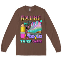Chestnut rolling into third grade Long Sleeve Tee - BundleAndBundleShop