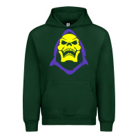 Forest Green skeletor retro Urban Hoodie - artisFamous