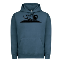 Pigment Midnight Navy wackies Urban Hoodie - artisFamous