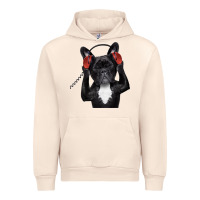 Sandshell french bulldog dj style Urban Hoodie - artisFamous