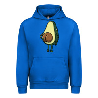 Cobalt funny fruit avocado Urban Hoodie - artisFamous