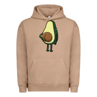 Pigment Burro funny fruit avocado Urban Hoodie - artisFamous