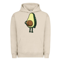 Pigment French Oak funny fruit avocado Urban Hoodie - artisFamous