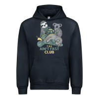 Navy the ain't fast club Urban Hoodie - artisFamous