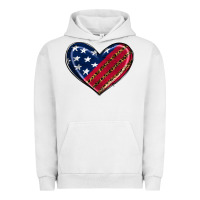 Pigment Lunar Rock leopard with american flag Urban Hoodie - RanaPortraitStore