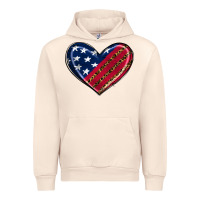 Sandshell leopard with american flag Urban Hoodie - RanaPortraitStore