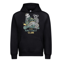 Black the ain't fast club Urban Hoodie - artisFamous