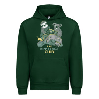 Forest Green the ain't fast club Urban Hoodie - artisFamous