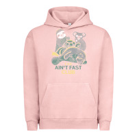 Pigment Salmon the ain't fast club Urban Hoodie - artisFamous