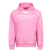 Fuchsia Pink doordash Urban Hoodie - artisFamous