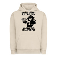 Pigment French Oak guns dont kill people Urban Hoodie - artisFamous