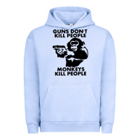 Pigment Grape Ice guns dont kill people Urban Hoodie - artisFamous