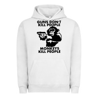 Pigment Lunar Rock guns dont kill people Urban Hoodie - artisFamous