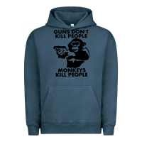 Pigment Midnight Navy guns dont kill people Urban Hoodie - artisFamous