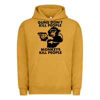 Pigment Peanut Butter guns dont kill people Urban Hoodie - artisFamous