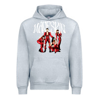 Heather Grey maneskin rock Urban Hoodie - artisFamous