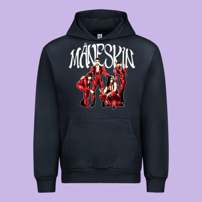 Maneskin Rock Urban Hoodie Designed By Artisfamous