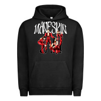 Pigment Black maneskin rock Urban Hoodie - artisFamous
