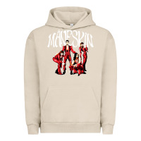 Pigment French Oak maneskin rock Urban Hoodie - artisFamous
