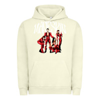 Pigment Pistachio maneskin rock Urban Hoodie - artisFamous