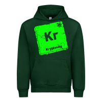 Forest Green kr kryptonite Urban Hoodie - artisFamous