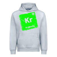 Heather Grey kr kryptonite Urban Hoodie - artisFamous