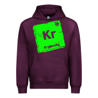 Mauve Wine kr kryptonite Urban Hoodie - artisFamous