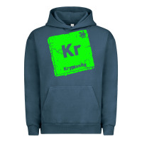 Pigment Midnight Navy kr kryptonite Urban Hoodie - artisFamous