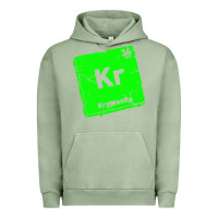 Pigment Oil Green kr kryptonite Urban Hoodie - artisFamous