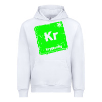 White kr kryptonite Urban Hoodie - artisFamous