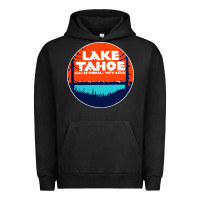 Pigment Black lake tahoe california Urban Hoodie - artisFamous