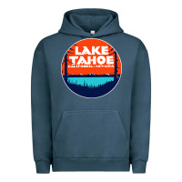 Pigment Midnight Navy lake tahoe california Urban Hoodie - artisFamous