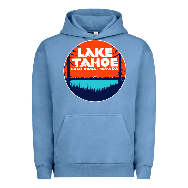 Lake Tahoe California Urban Hoodie by artisFamous | Teevron