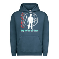 Pigment Midnight Navy devo duty now for the future Urban Hoodie - artisFamous