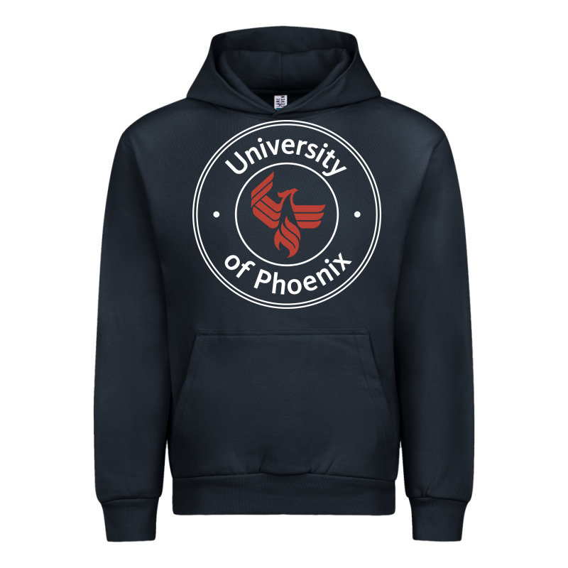 University Of Phoenix White Red Urban Hoodie by artisFamous | Teevron