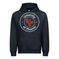 Navy university of phoenix white red Urban Hoodie - artisFamous