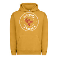 Pigment Peanut Butter university of phoenix white red Urban Hoodie - artisFamous
