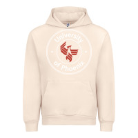 Sandshell university of phoenix white red Urban Hoodie - artisFamous
