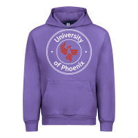 Tulip university of phoenix white red Urban Hoodie - artisFamous