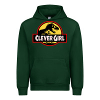 Forest Green clever girl Urban Hoodie - artisFamous