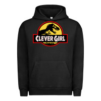 Pigment Black clever girl Urban Hoodie - artisFamous