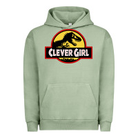 Pigment Oil Green clever girl Urban Hoodie - artisFamous