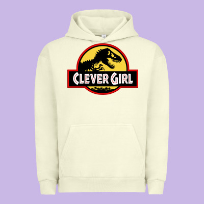 Clever Girl Urban Hoodie Designed By Artisfamous